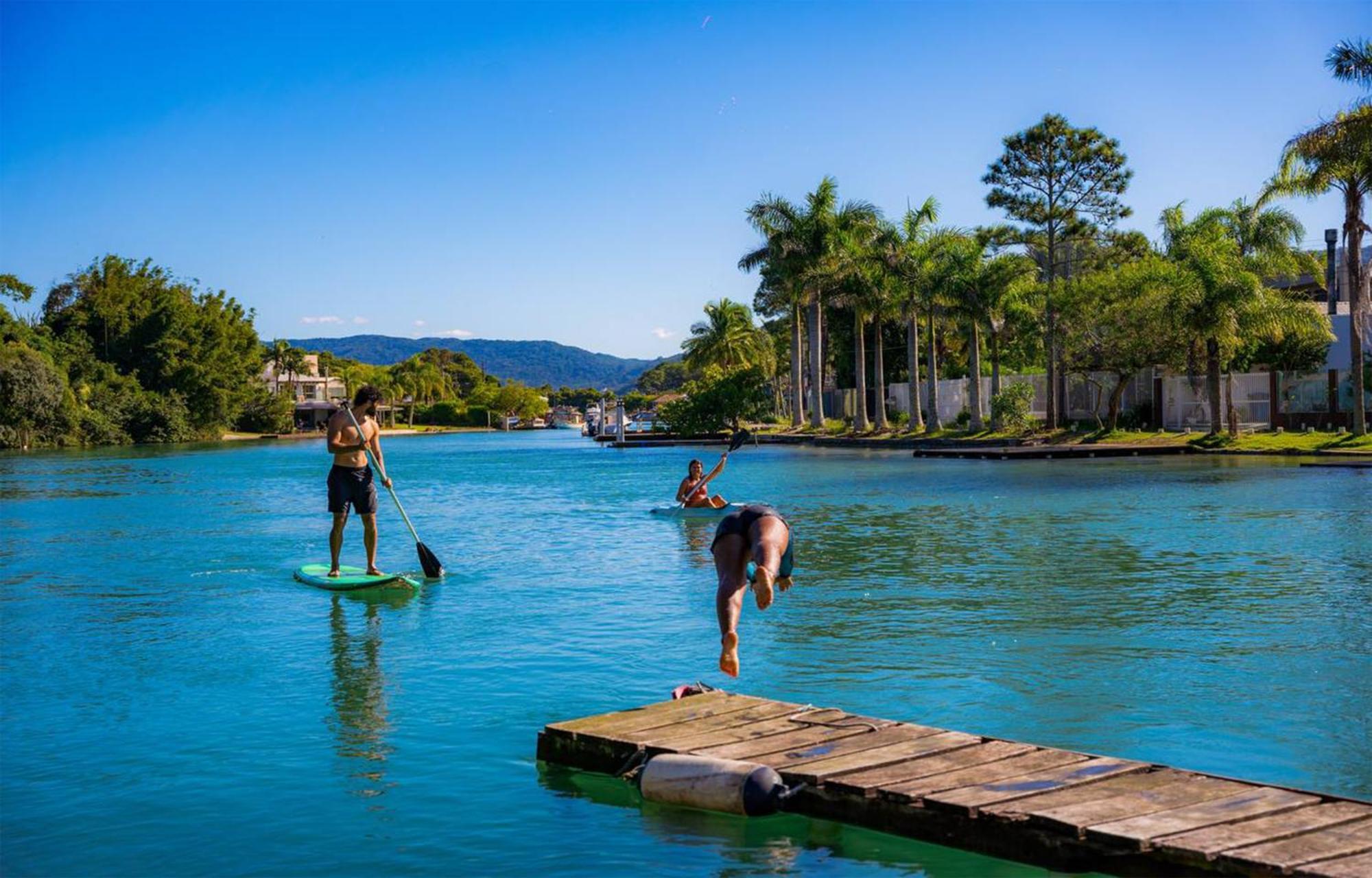 Nomades Riverside - Adventure Hostels & Coworking Florianópolis Exterior foto